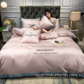 Luxury brand bedsheet egyptian cotton bed sheets bedding